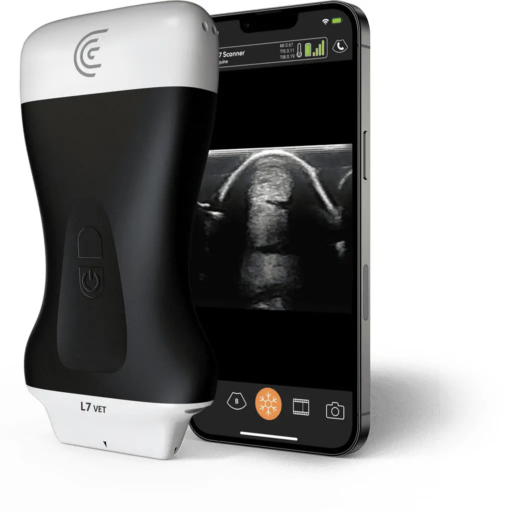 เครื่องอัลตราซาวด์ชนิดมือถือสำหรับสัตว์ Hand-held veterinary ultrasound system L7 HD3 Vet  Clarius