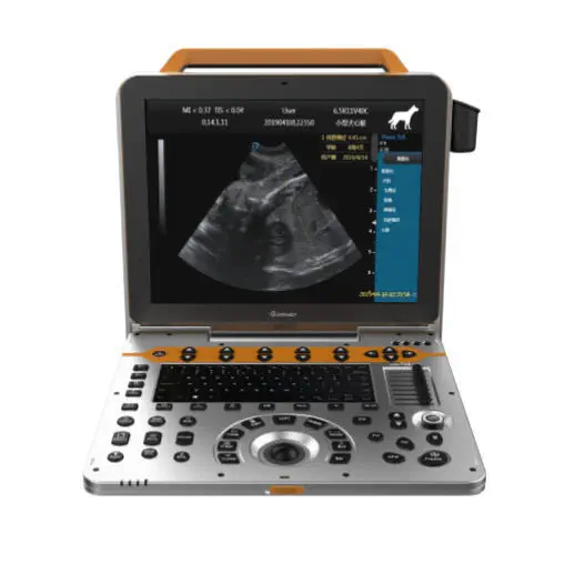 เครื่องอัลตราซาวด์แบบพกพาสำหรับสัตว์  Portable veterinary ultrasound system P60-VET  Dawei