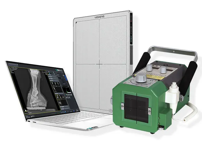 เครื่องเอกซเรย์ระบบดิจิตอลแบบพกพาสำหรับสัตว์ Veterinary X-ray system EquiRay  IBIS