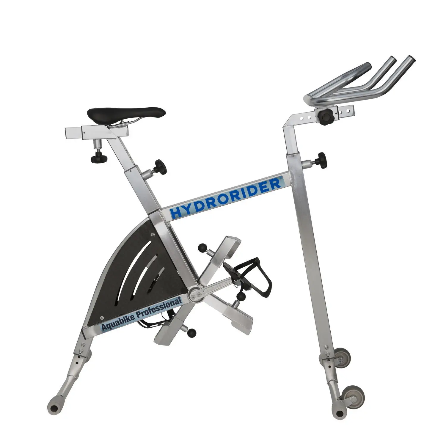 เครื่องปั่นจักรยานในน้ำ Swimming pool exercise bike AQUABIKE PROFESSIONAL - BLACK Hydrorider