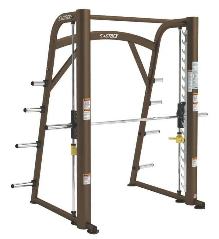 เครื่องสมิทแมชชีน Smith machine Plate Loaded Cybex