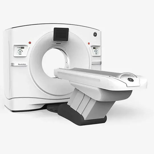 เครื่องเอกซเรย์คอมพิวเตอร์  CT scanner Revolution Frontier  GE Healthcare