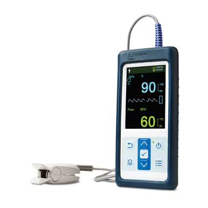 เครื่องติดตามการทำงานของหัวใจและสัญญาณชีพอัตโนมัติแบบพกพา  Nellcor Portable SpO2 Patient Monitoring System, PM10N  COVIDIEN