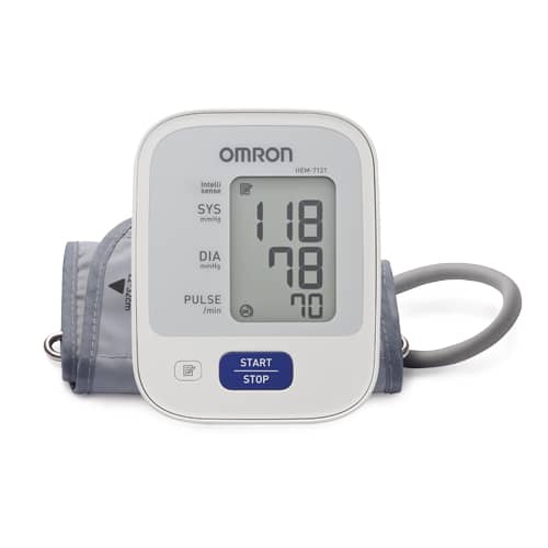 เครื่องวัดความดันโลหิตดิจิตอล ยี่ห้อ Omron รุ่น HEM-7121