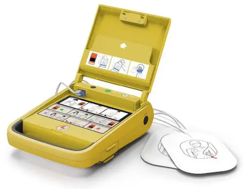 เครื่องกระตุกไฟฟ้าหัวใจ  Automatic external defibrillator  Amoul