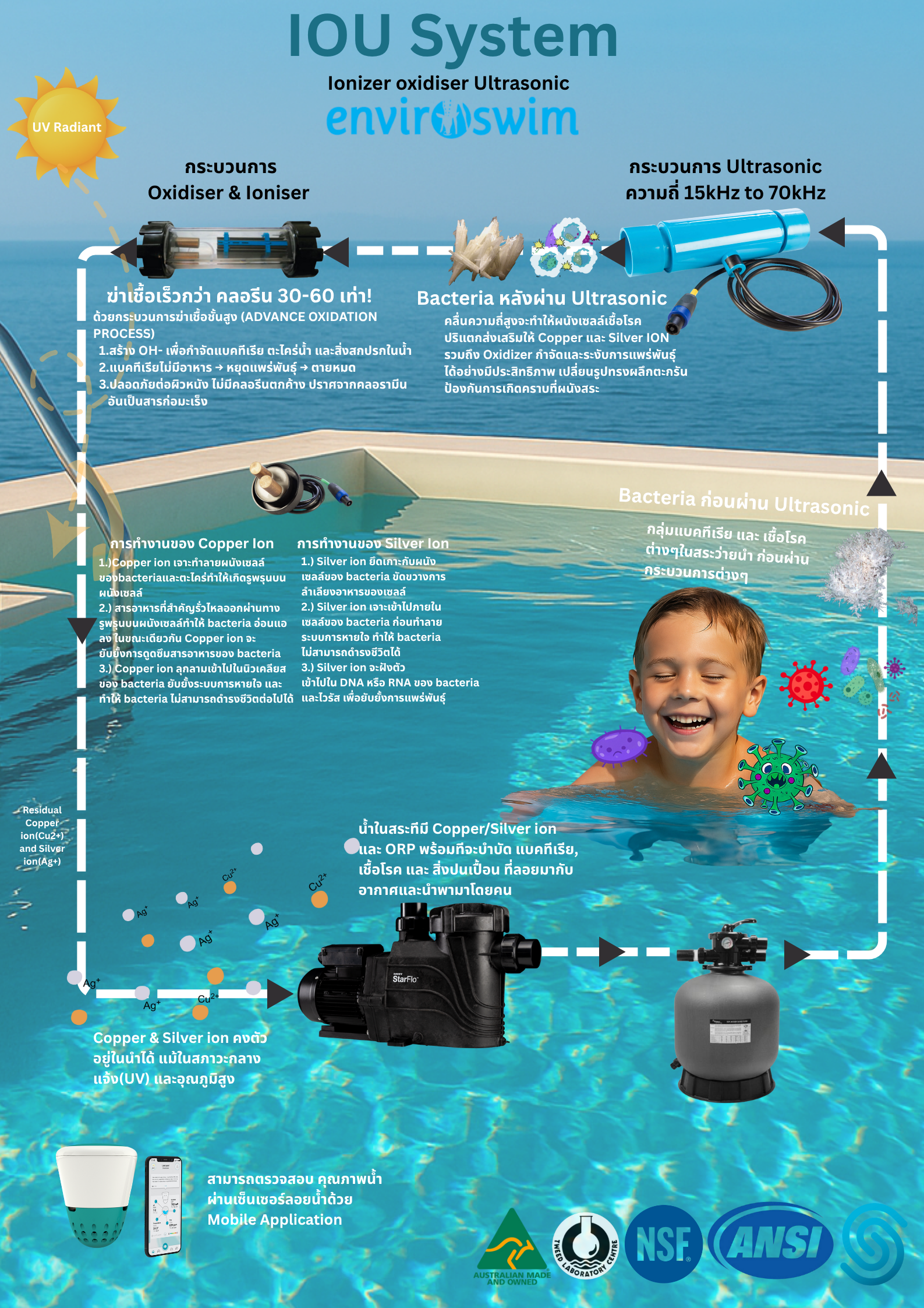 บริการรับสร้างสระว่ายน้ำสะอาด สระธาราบำบัด (Hydrotherapy) สระว่ายน้ำสำหรับโรงพยาบาล และโรงพยาบาลสัตว์