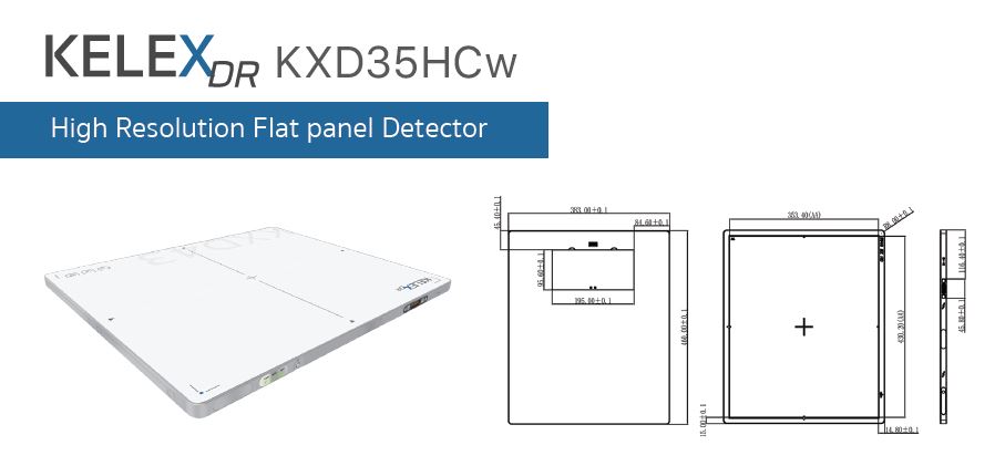 ชุดถ่ายภาพเอ็กซเรย์ระบบดิจิตอล DIGITAL RADIOGRAPHY ยี่ห้อ KELEX รุ่น KXD35HCw